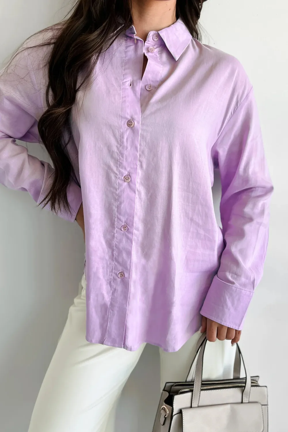 Dressed With Confidence Linen Dress Shirt