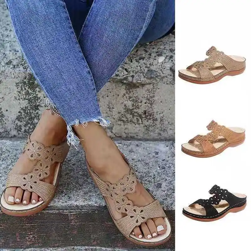 Cilool Summer Sandals Soft Bottom Fashion Sandals