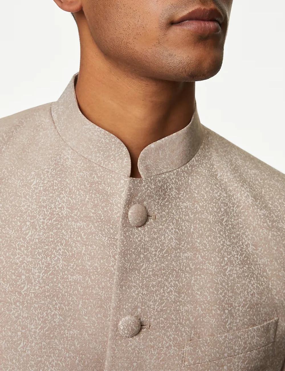 Textured Jacquard Jacket