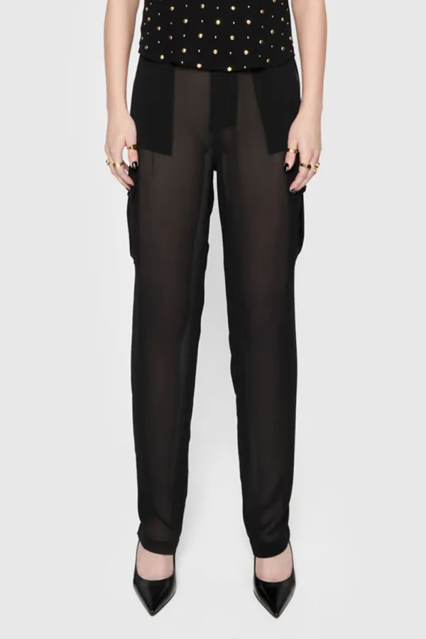 Sheer Cargo Pant