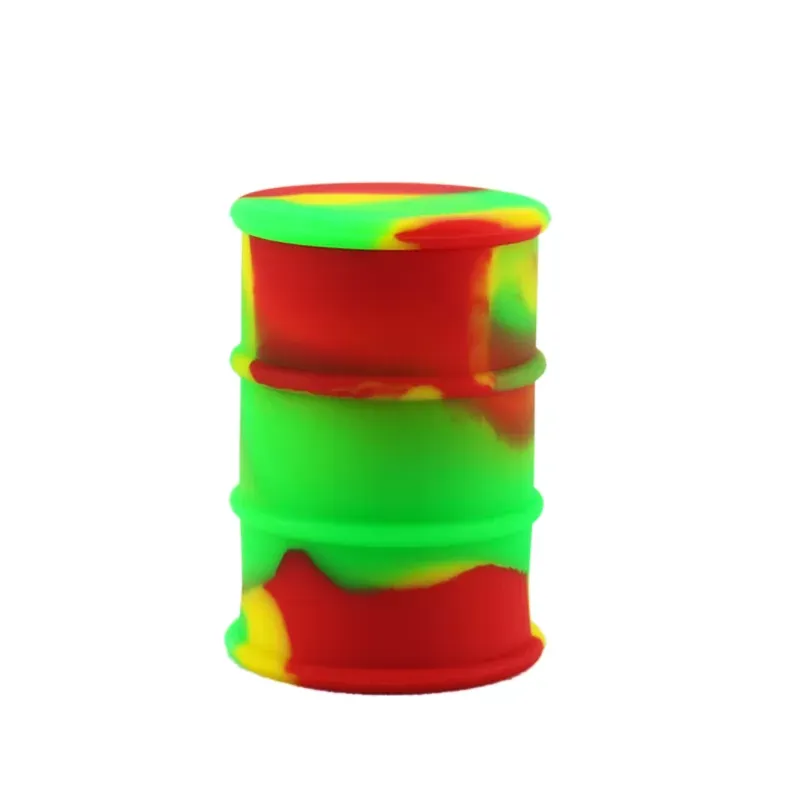 26ml silicone wax oil drum bho dab weed container non stick oil slick extract bho dab oil concentrate jars dab wax container