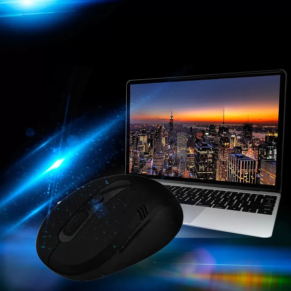 Wireless Mouse Cordless Optical Scroll 2.4GHZ Mouse Computer table Ergonomic Silent PC Laptop Accessories