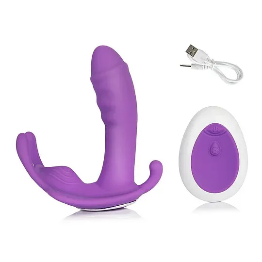 M3 Remote Control Clit G spot Rabbit Dildo Vibrator