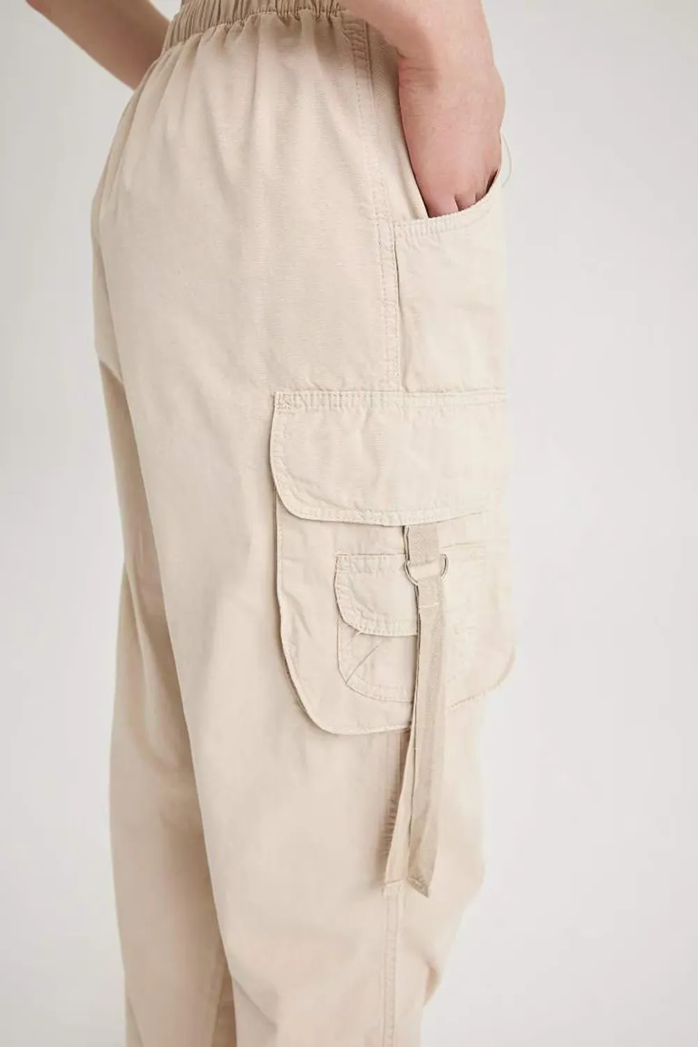 Parachute Poplin Cotton Trousers