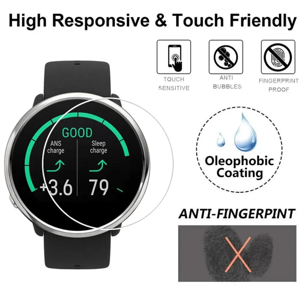 1PC Clear Film Transparent SmartWatch band Explosion-Proof Protective Glass for Polar IGNITE Smart Watch