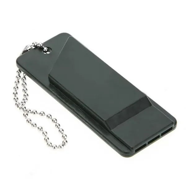 Plastic Outdoor Survival Whistle 3 Frequency Loud Sounds Coach Whistle Outdoor Survival Whistle Travel Emergency Kit