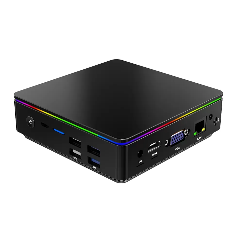 T95 P1 Mini PC Windows 10 Cherry Trail Z8350 Quad Core 4GB RAM 64GB ROM 2.4G 5G WiFi Bletooth Desktop Computer EU US plug