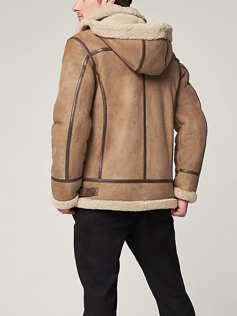 Men's B-3 Sheepskin Bomber Jacket