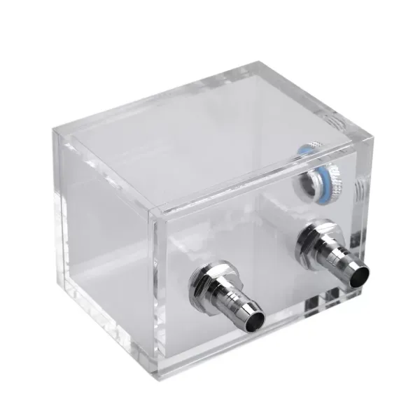 VODOOL 200ml G1/4 Thread Port Acrylic PC Water Cooling Tank For Computer PC Water Cooling System With Tube Connector Water Block