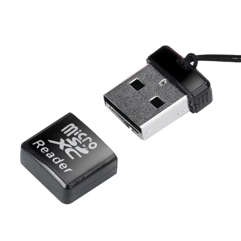 Comvenient MINI Super Speed USB 2.0 Micro SD SDXC TF Card Reader Adapter de lector de tarjetas