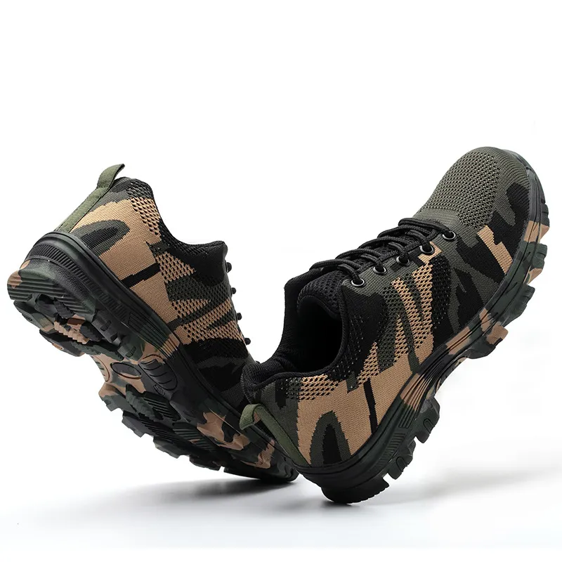 Men's Camo Safety Shoes