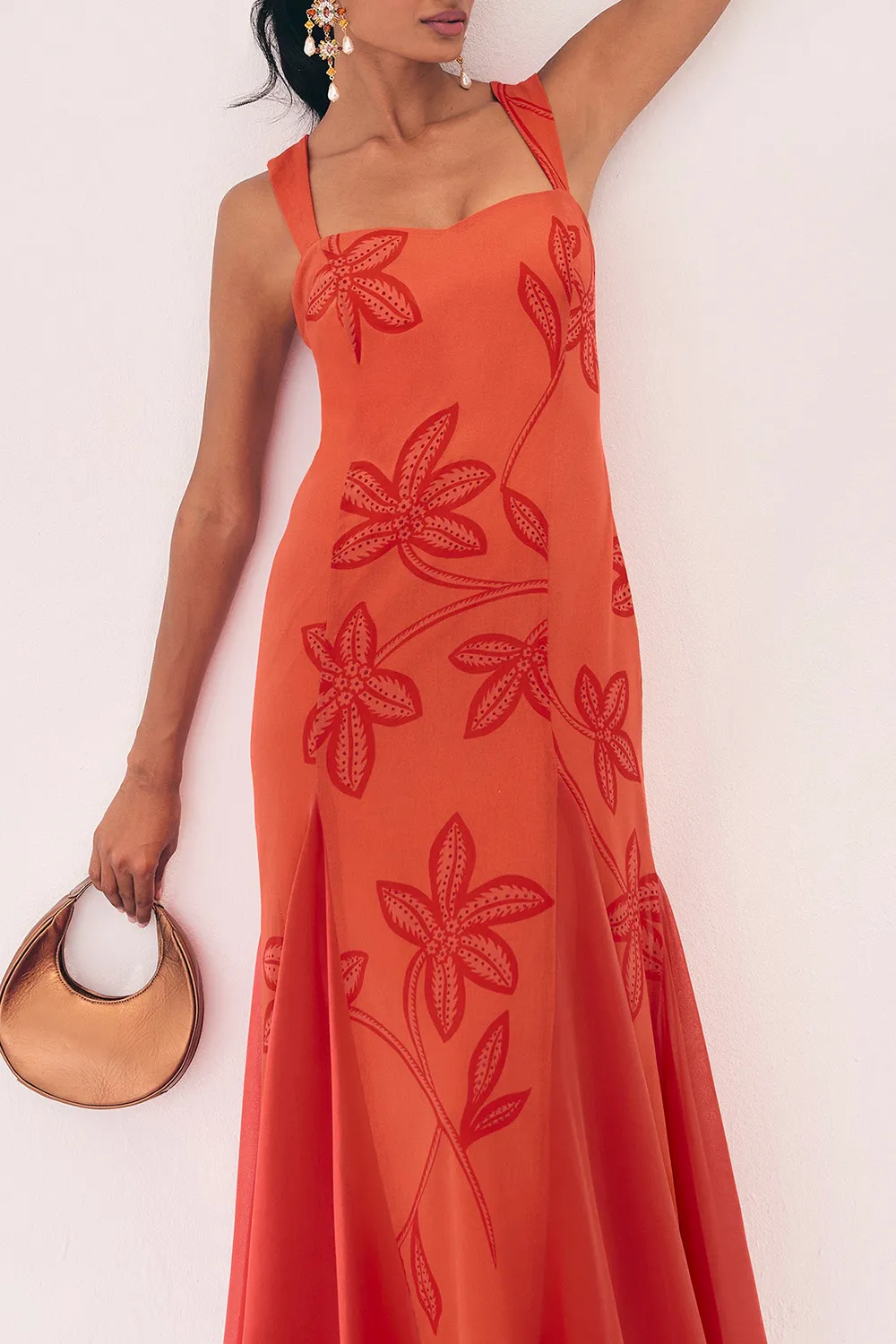 five-leaf Salima Dress