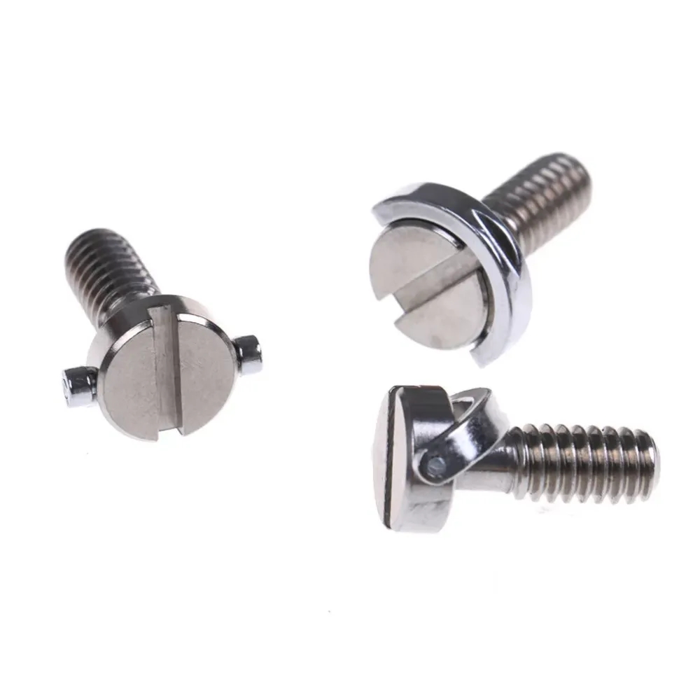 1/4 Quick Release Adapter Screw Pin Enhanced Long 21MM Flat Head D Shaft D Ring 1/4