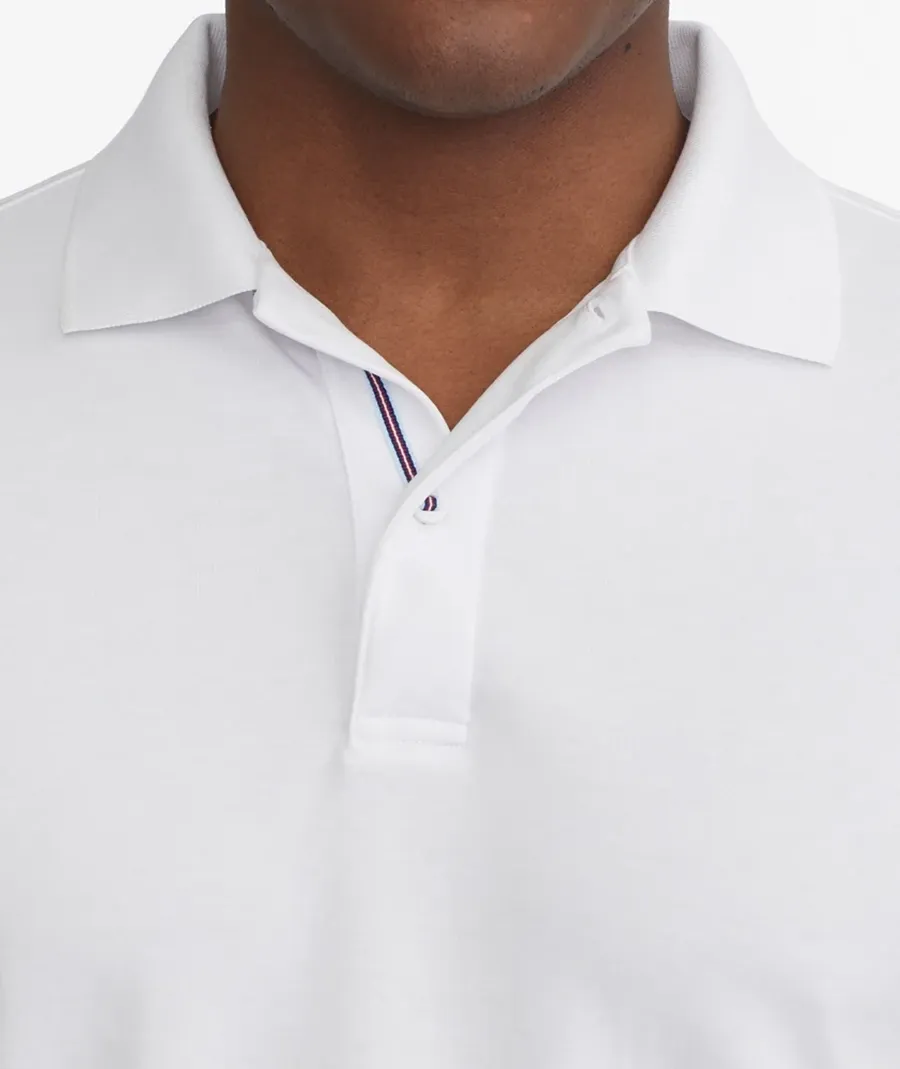 Men White Polo Shirt