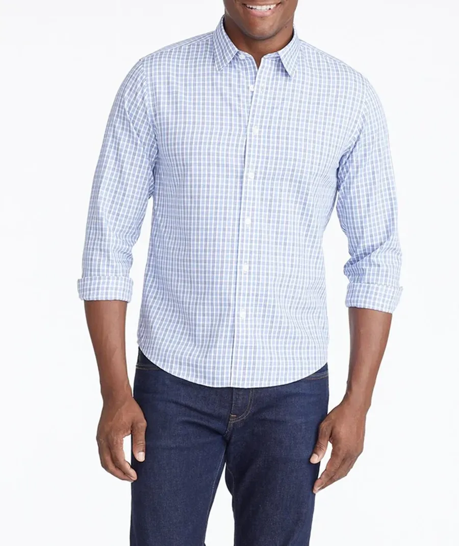 Men's Checkered Long Sleeve Shirt