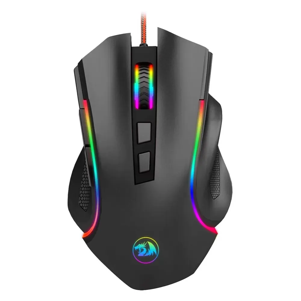 Gaming Mouse Redragon M602A-RGB Small USB Wired Optical Mice Household Computer Accessories for Desktop Laptop PC