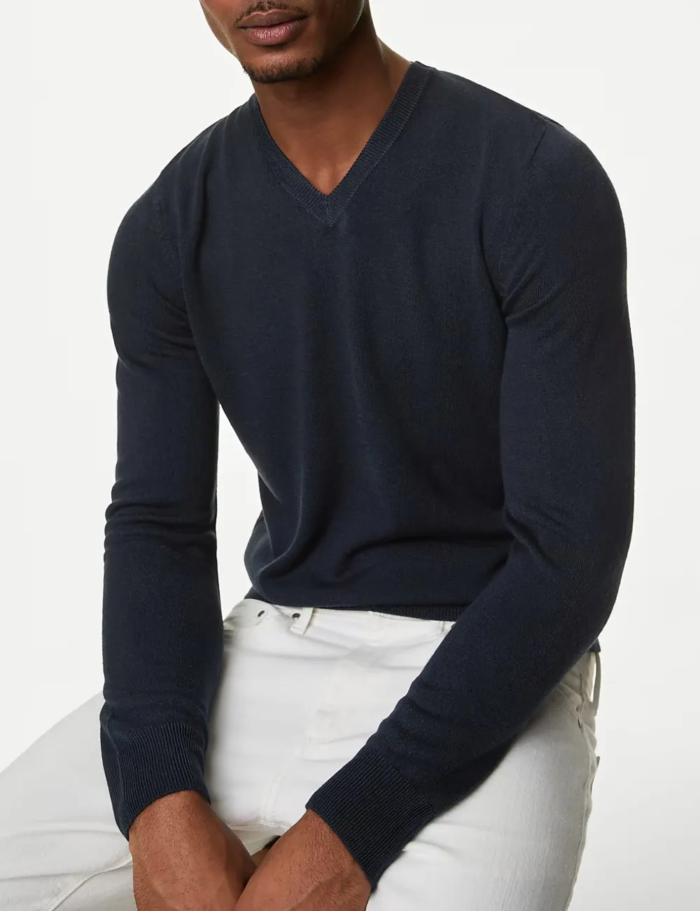 Cashmilon V-Neck Jumper