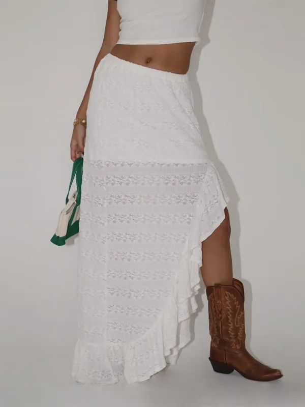 Baja Lace Maxi Skirts