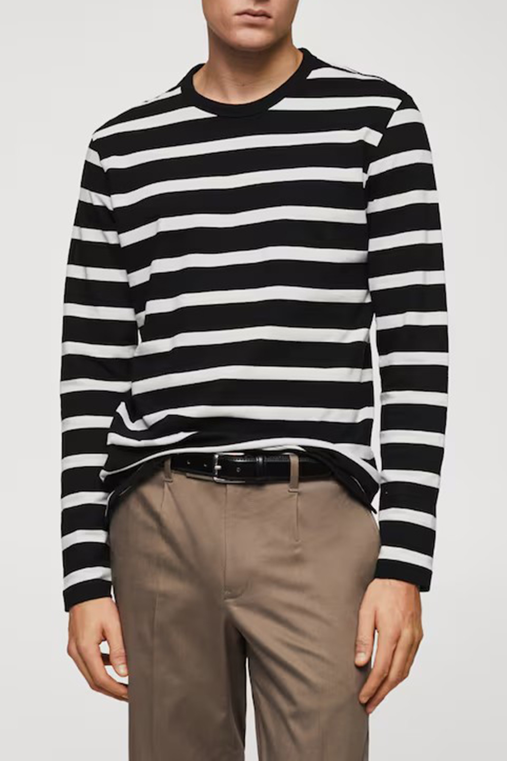 Regular Striped Long Sleeves T-Shirt