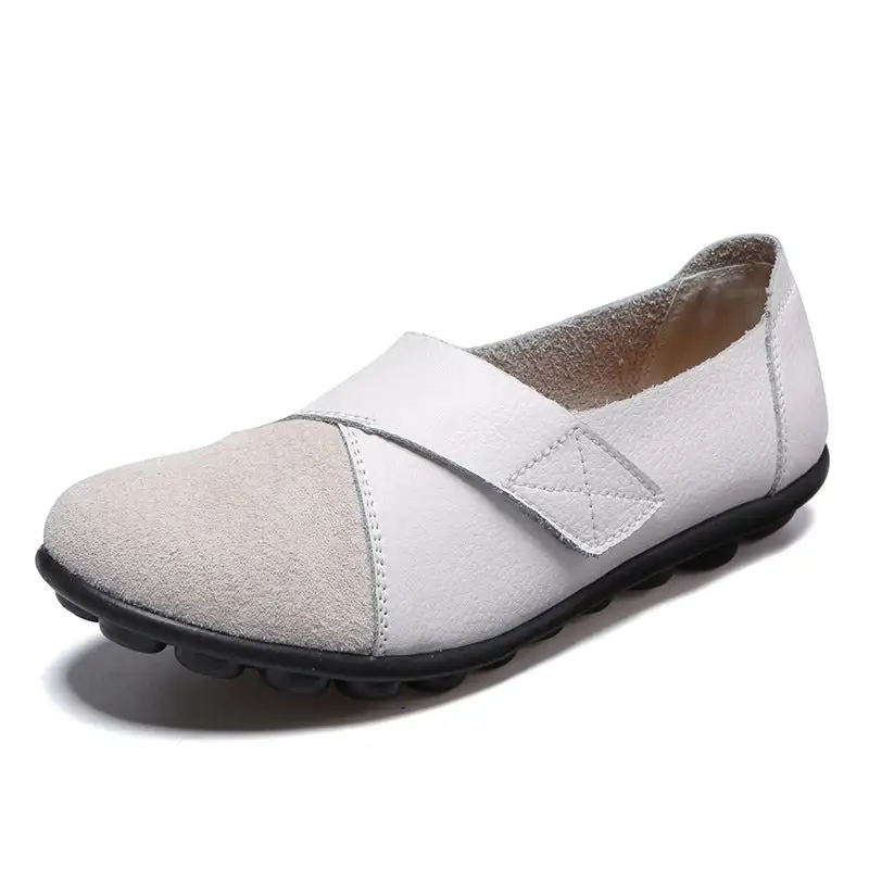 Cilool Genuine Comfy Leather Loafers