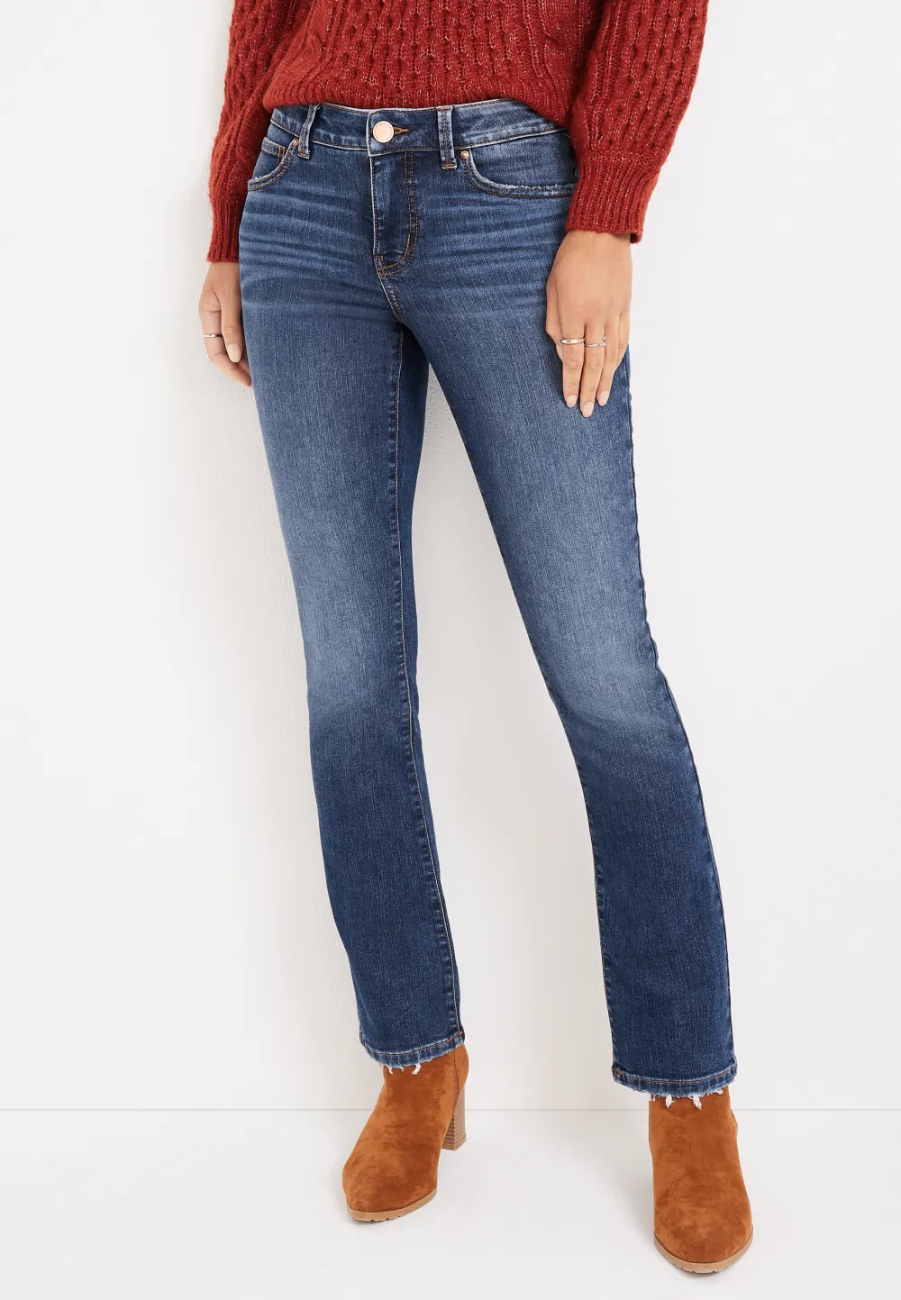 Everflex™ Slim Boot Mid Rise Jean