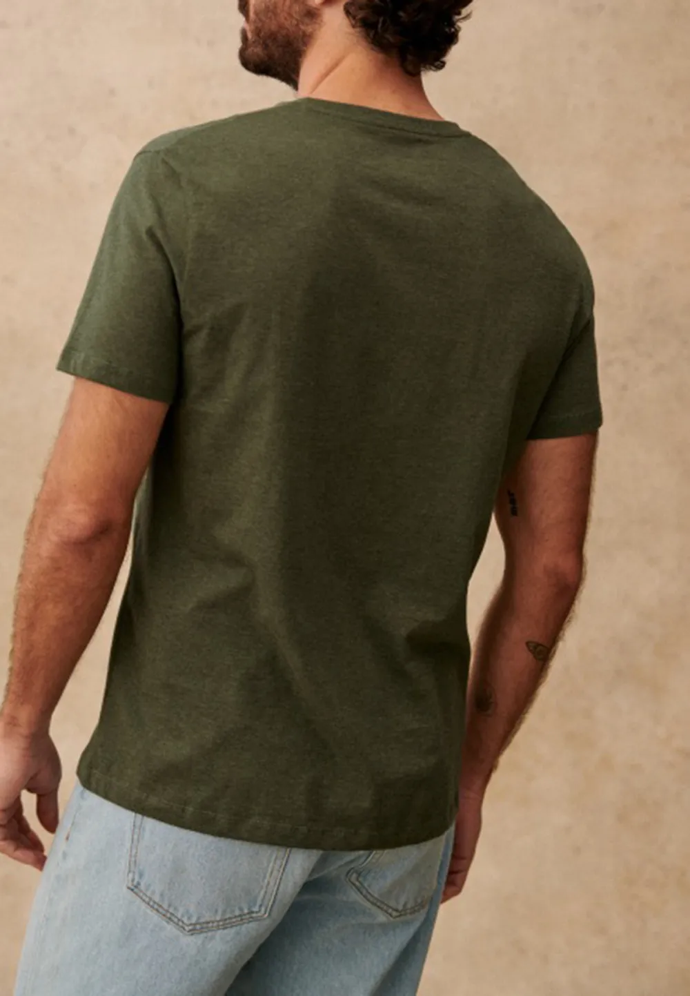 Sonny T-Shirt-Mottled Khaki