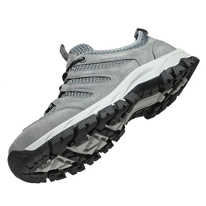 🔥ON THIS WEEK SALE 50% OFF🔥Men's Orthopedic Hiking Walking Shoes-Proven Plantar Fasciitis, Foot and Heel Pain Relief