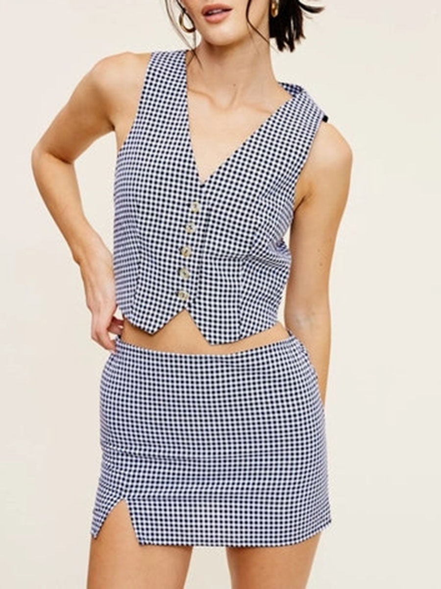 Women's Gingham Mimi Skirts