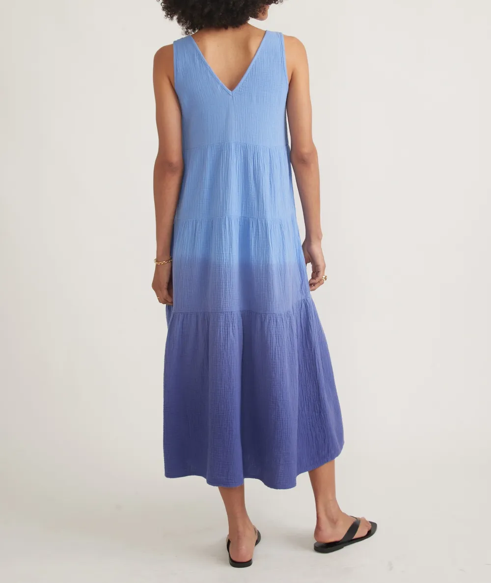 Corinne Double Cloth Maxi Dress