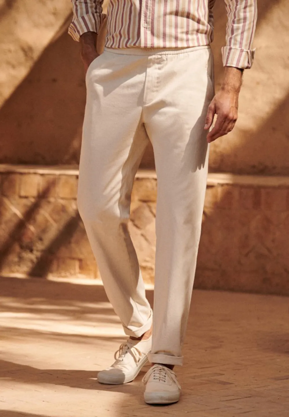 Danny Cotton Linen Trousers