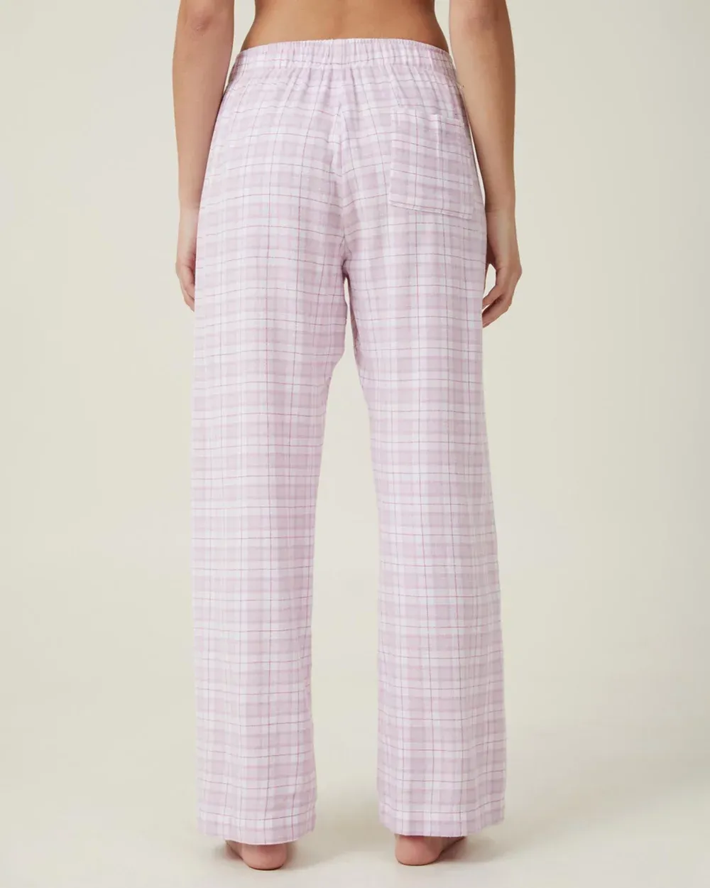 Flannel Boyfriend Boxer Pants