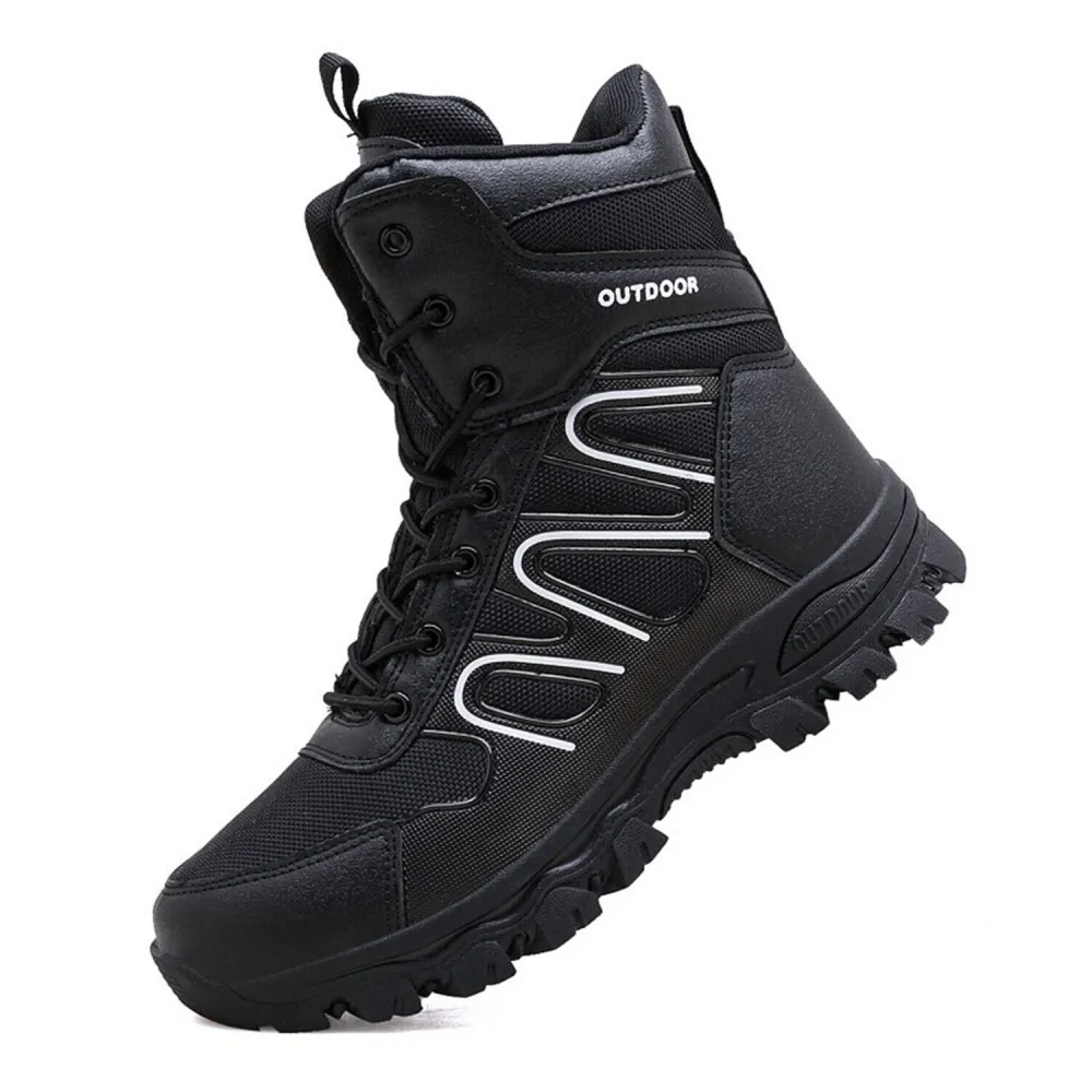 Men's Outdoor Tactical Hiking Boots Non-Slip Breathable Work Boots