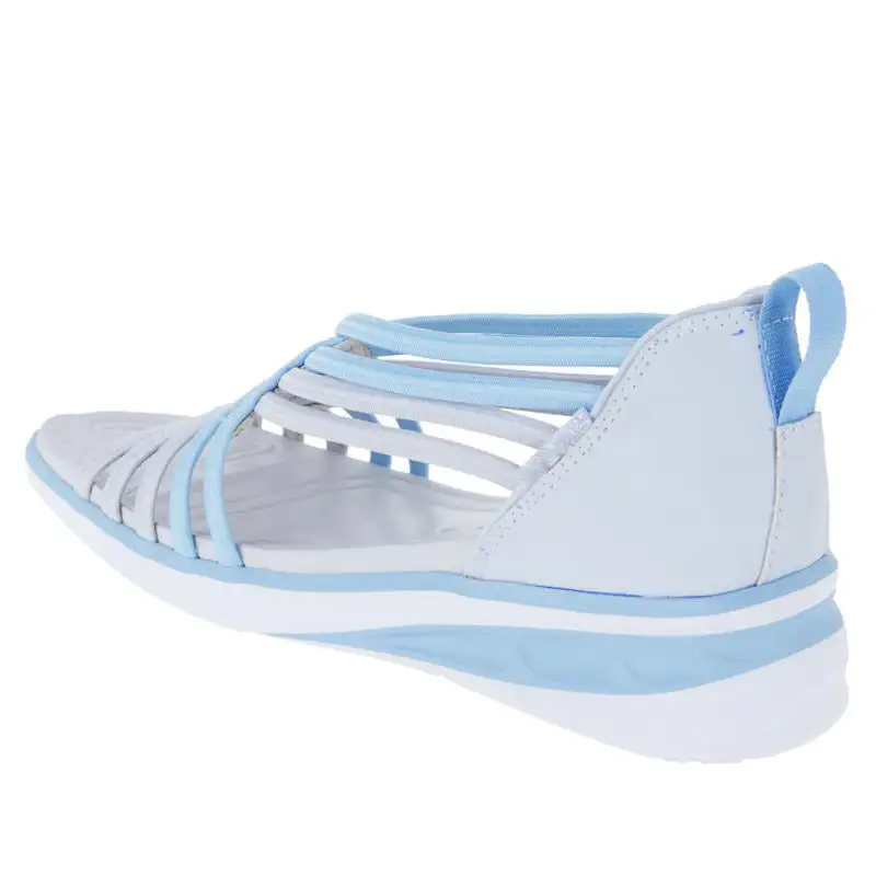 New Mixed Color Casual Wedges Ladies Sandals