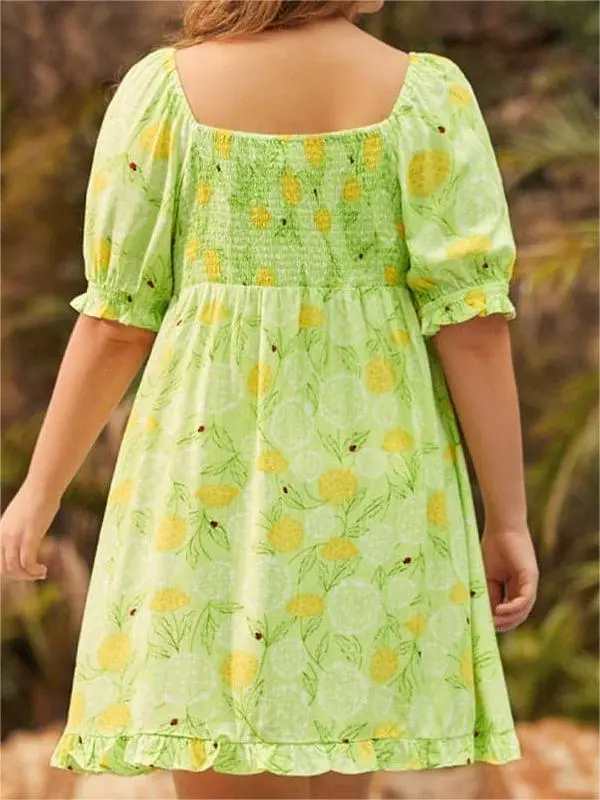 Picnic in Paradise Babydoll Dress