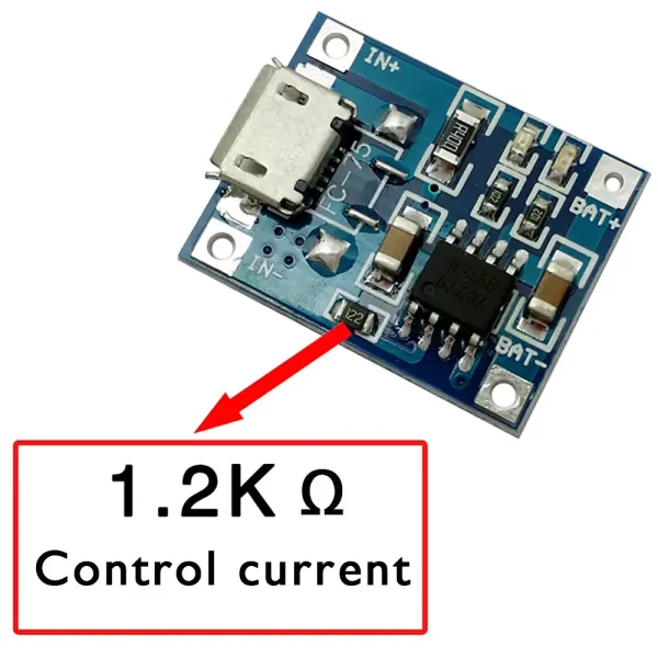 10Pcs 1A 5V TP4056 Lithium Battery Charging Module USB Board Electronic Component This product is widely used in product development, student experime