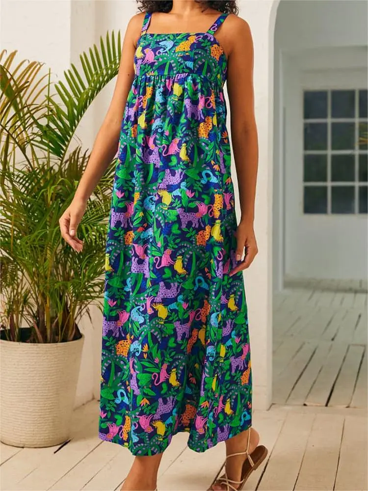 Enchanted Forest Maxi Dress