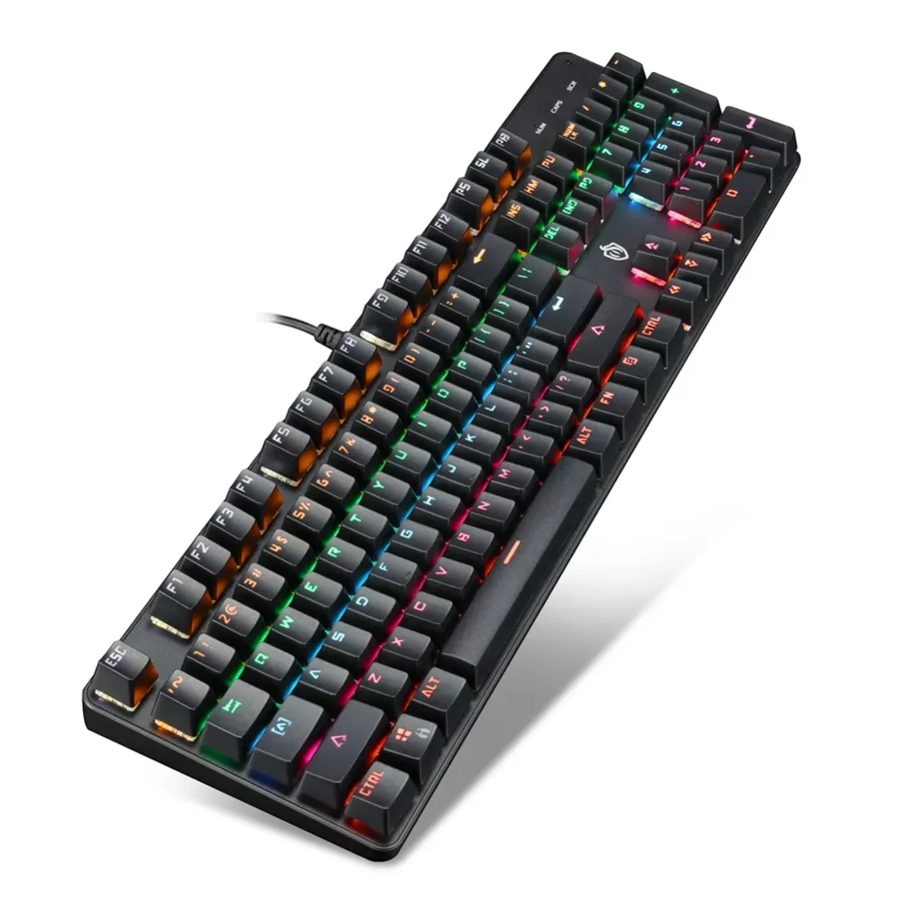 Ergonomic design green axis 104 key mechanical keyboard, professional game wired mouse, eSports player exclusive chair