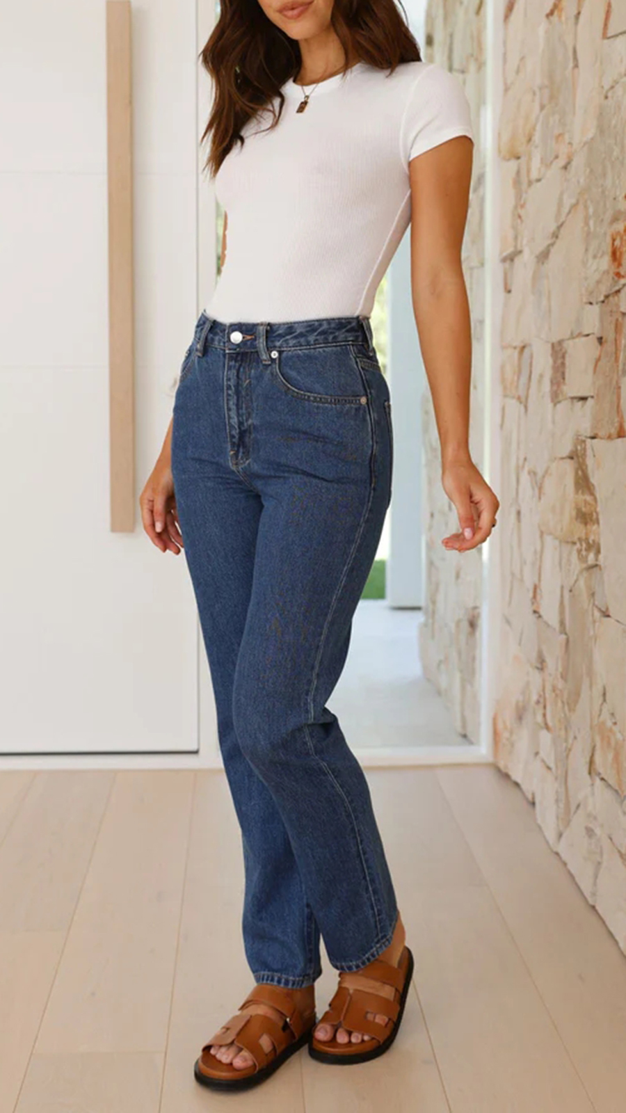 Organic Straight Leg Jean