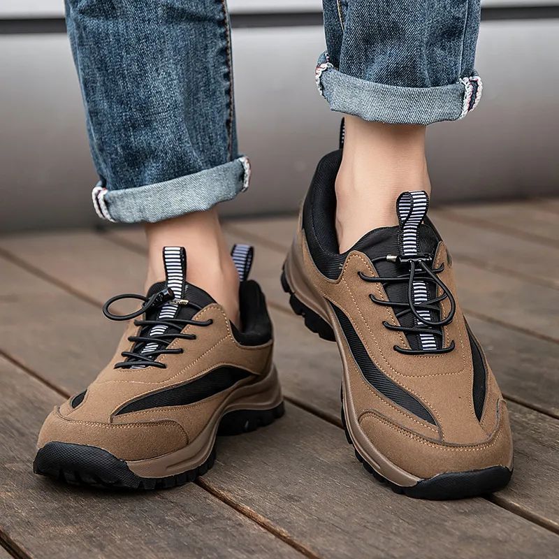 🔥Last Day Promotion 70% OFF 🎁 Men's Casual Leather Good Arch Support & Non-slip Outdoor Breathable Walking Shoes