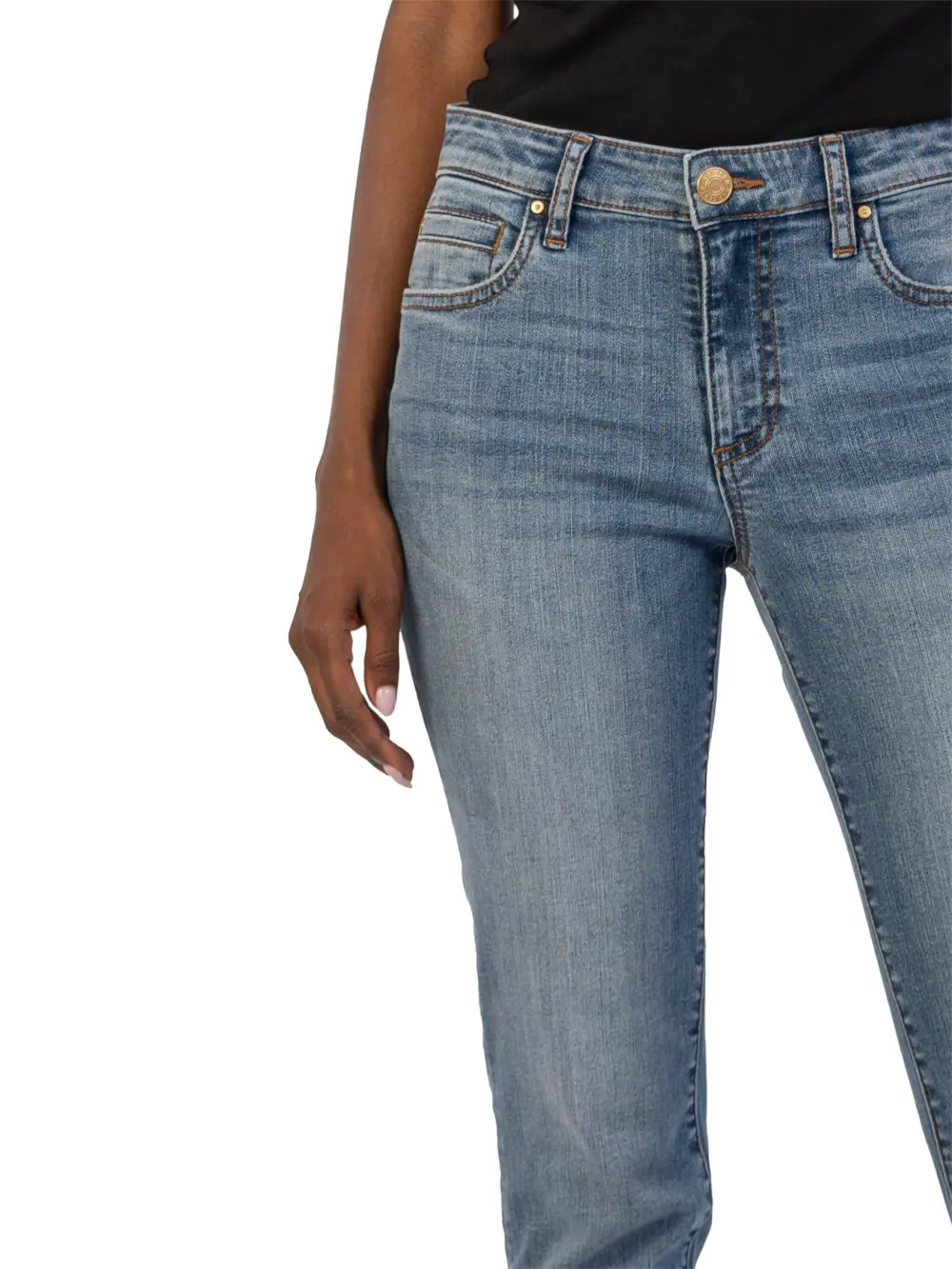 Mid Rise Boyfriend Jeans