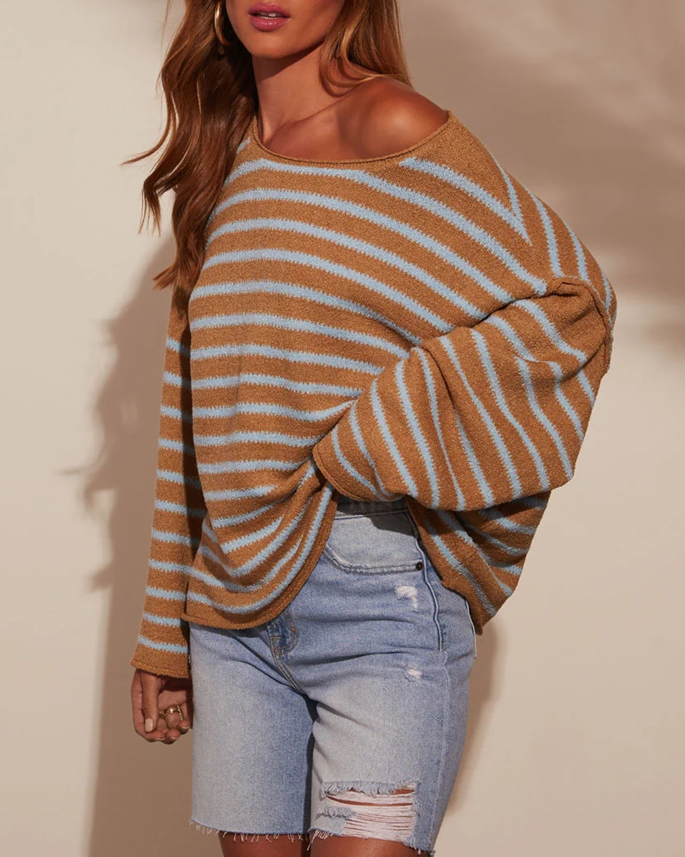 Pippa Striped Knit Sweater