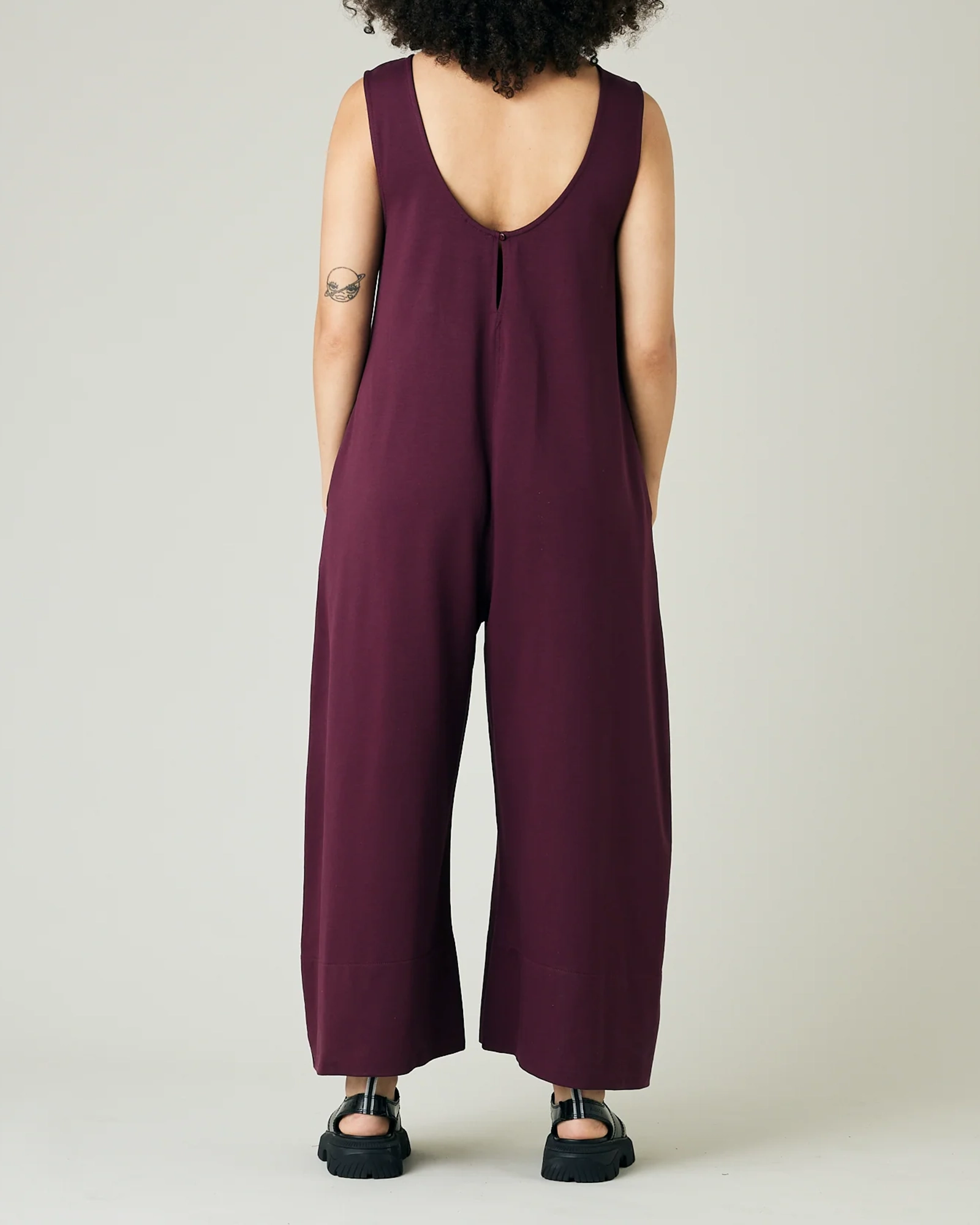 SUMMER WINE COTTON JERSEY JUMPSUIT