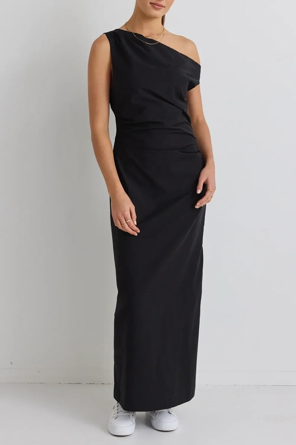 Classified Black Maxi Dress