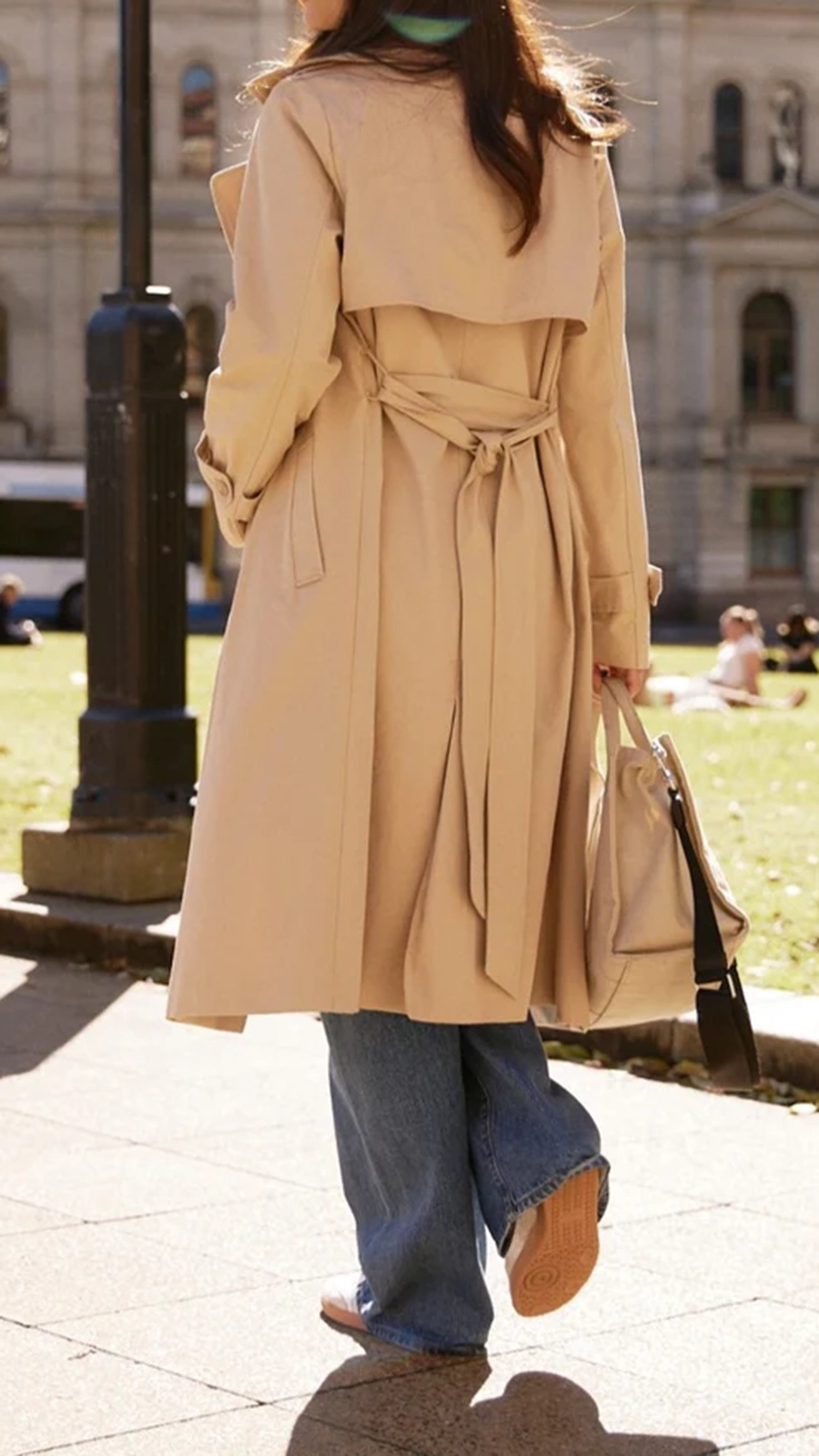 Byron Trench Coat - Camel