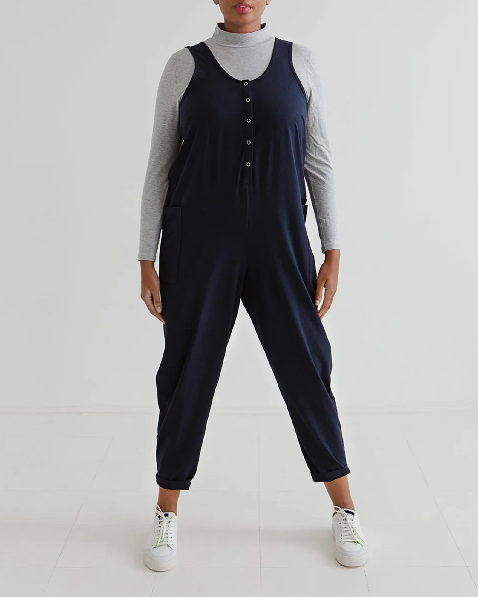 JUMPSUIT - MIDNIGHT NAVY