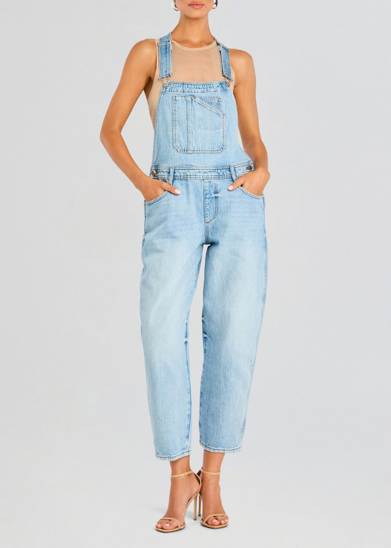 Jesamine Barrel Carpenter Overalls