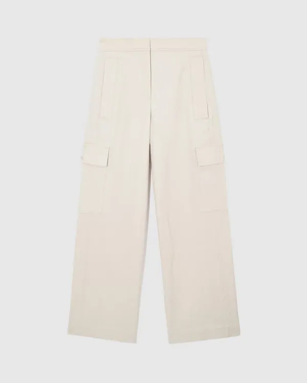 Wide-Leg Cargo Pants