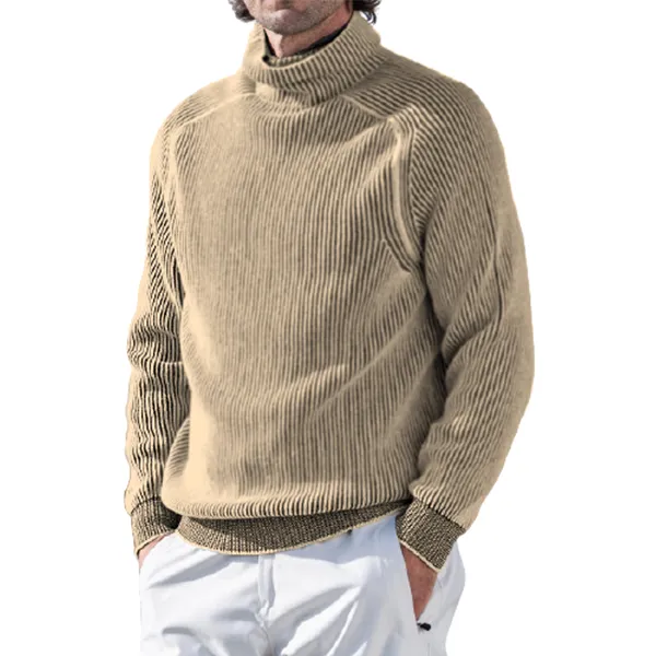 Men's Cashmere Turtleneck Sweater