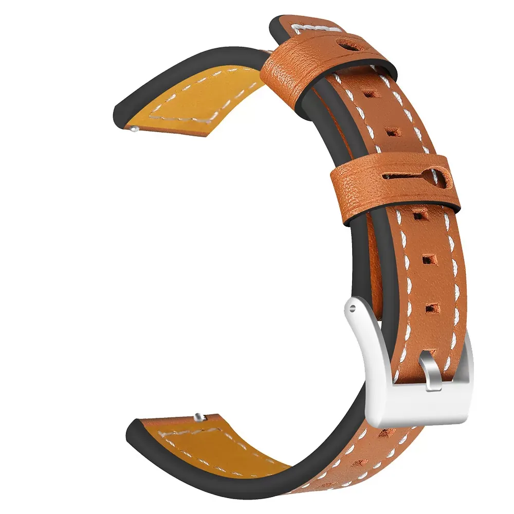 Replacement Watch Leather Band Wrist Strap For Sasung Galaxy Watch 42mm Quick Release SmartWatch Support Accessories