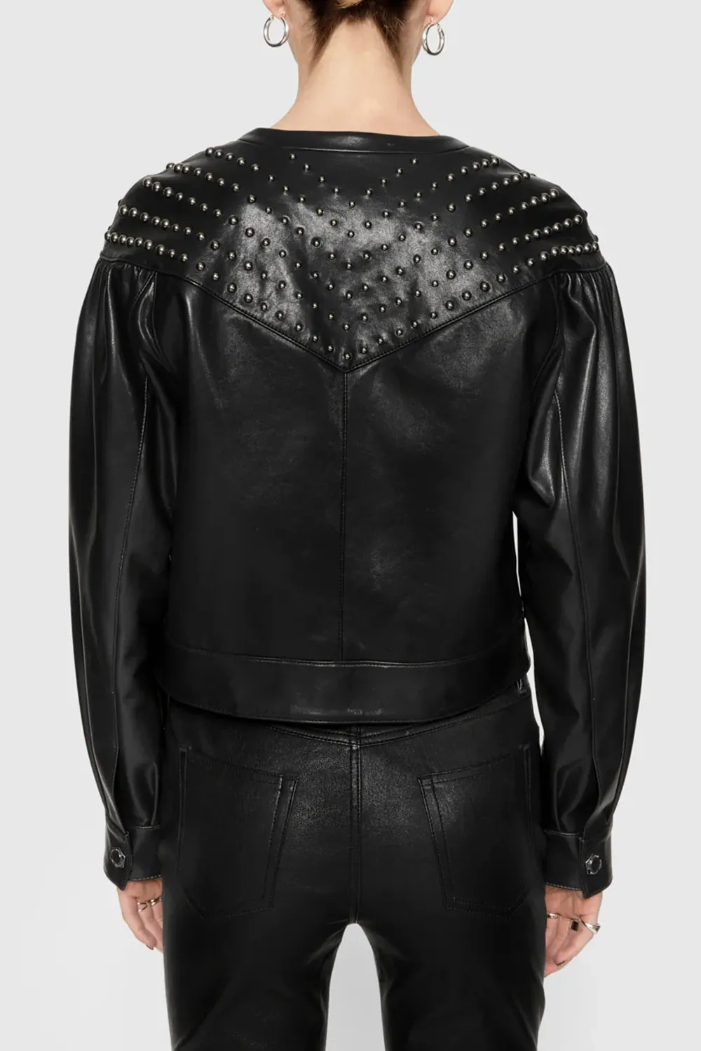 Motorcycle Style Black Jacket